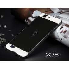 เคส Vivo X3 (X3S) เคสกันกระแทก Bumper + ฝาหลัง สีดำ