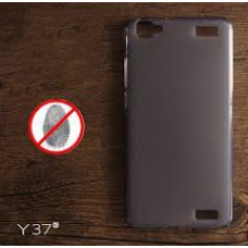 เคส Vivo Y37 เคสนิ่ม TPU (ลดรอยนิ้วมือบนตัวเคส) สีเรียบ สีดำ