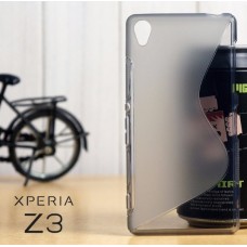 เคส Sony Xperia Z3 l เคสยาง TPU Two-Tone สีดำใส