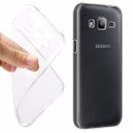 เคส Samsung Galaxy J2 | เคสนิ่ม Super Slim TPU บางพิเศษ พร้อมจุด Pixel ขนาดเล็กด้านในเคสป้องกันเคสติดกับตัวเครื่อง สีใส