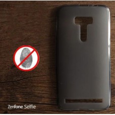 เคส Zenfone Selfie (ZD551KL) เคสนิ่ม TPU (ลดรอยนิ้วมือบนตัวเคส) สีเรียบ สีดำ