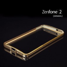 เคส Zenfone 2 (ZE500CL) ขอบกันกระแทก Bumper สีทอง / ขลิบทอง