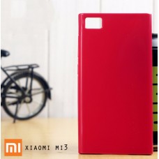 เคส Xiaomi Mi3 l เคส JELLY ผิวมันวาวสีสันสดใส สีชมพูเข้ม