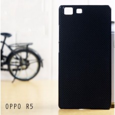 เคส Oppo R5 l เคสแข็งสีเรียบความยืดหยุ่นสูง ดำ