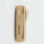 หูฟัง บลูทูธ Samsung NT-166 เชื่อมต่อมือถือพร้อมกัน 2 เครื่อง สีทอง