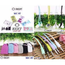 หูฟัง สมอลล์ทอล์ค REET MC-87 สีเขียว