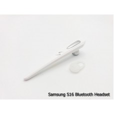 หูฟัง บลูทูธ Samsung S16 Bluetooth Headset สีขาว