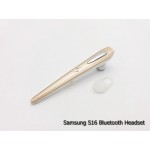 หูฟัง บลูทูธ Samsung S16 Bluetooth Headset สีทอง