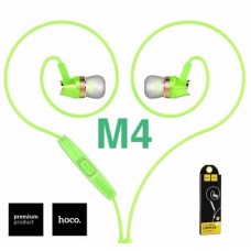 หูฟัง สมอลล์ทอล์ค Hoco M4 Colorful Earphone สีเขียว