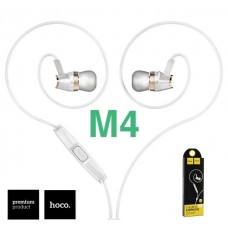 หูฟัง สมอลล์ทอล์ค Hoco M4 Colorful Earphone สีขาว