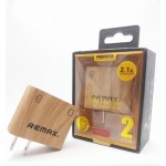 ที่ชาร์จ REMAX 2 USB Moon Charger Plug รุ่น RMT6688