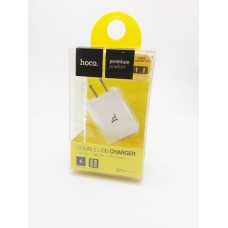 ที่ชาร์จ Hoco Double USB Charger UH204 สีขาว