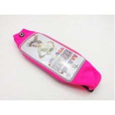 กระเป๋าคาดเอว ใส่โทรศัพท์ มือถือ Extreme Fitting Belt สีชมพุเข้ม