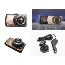 กล้องติดรถยนต์ T622 FULL HD CAR DVR สีทอง