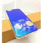 เคส iPhone 6 / 6S (4.7 นิ้ว) เคส TPU พื้นผิวเงาสะท้อน (Blu-ray Series) แบบที่ 12 แมว