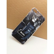 เคส iPhone 7 Plus (5.5") เคสนิ่ม TPU พิมพ์ลาย iBroke
