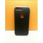 เคส iPhone 7 Plus (5.5") เคส iPaky Hybrid Bumper เคสนิ่มพร้อมขอบบั๊มเปอร์ สีดำขอบเทา