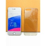 เคส iPhone 7 Plus (5.5") เคสนิ่ม TPU 2 ส่วน พร้อมจุด Pixel ขนาดเล็กป้องกันเคสติดตัวเครื่อง สีดำใส (ด้านหน้า-ด้านหลัง)
