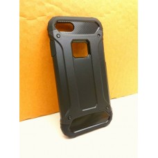 เคส iPhone 7 (4.7") เคสบั๊มเปอร์ (เสริมขอบกันกระแทก) สีดำ Hybrid Protection