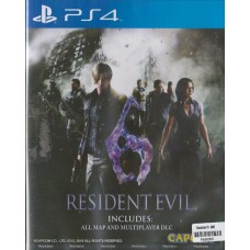 PS4: RESIDENT EVIL 6 (R3)(EN)