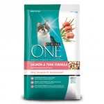 Purina ONE ชนิดเม็ด สำหรับแมวโต สูตรปลาแซลมอนและปลาทูน่า 7.26 kg