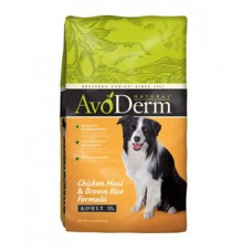 อโวเดิร์ม AvoDerm Adult ชนิดเม็ด สำหรับสุนัขโตทุกสายพันธุ์ สูตรไก่และข้าวกล้อง 2 kg