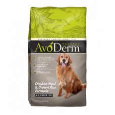 อโวเดิร์ม AvoDerm Senior อาหารสุนัขแก่ ชนิดเม็ด ทุกสายพันธุ์ สูตรไก่และข้าวกล้อง 2 kg