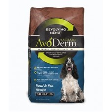 อโวเดิร์ม AvoDerm ชนิดเม็ด โฮลิสติก สำหรับสุนัขโต สูตรเนื้อปลาเทราท์ 1.8 kg