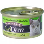 อโวเดอร์ม AvoDerm ชนิดเปียก สูตรทูน่า&เนื้อไก่และผักในน้ำเกรวี่ 85 กรัม