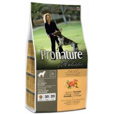 Pronature Holistic Adult Duck a' l' Orange ชนิดเม็ด สำหรับสุนัขโต สูตรเนื้อเป็ดและส้ม 2.72 kg