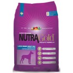 Nutra Gold Holistic Large Breed Adult dog ชนิดเม็ด สำหรับสุนัขอายุ 2 ปีขึ้นไป(สูตรพิเศษ เม็ดใหญ่) 15 kg