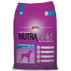 Nutra Gold Holistic Large Breed Adult dog ชนิดเม็ด สำหรับสุนัขอายุ 2 ปีขึ้นไป(สูตรพิเศษ เม็ดใหญ่) 15 kg