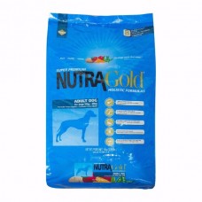 Nutra Gold Holistic adult Dog ชนิดเม็ด สูตรสุนัขโตเต็มวัย เกรดโฮลิสติก 3 kg