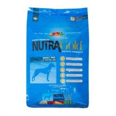 Nutra Gold Holistic adult Dog ชนิดเม็ด สูตรสุนัขโตเต็มวัย อายุ 1 ปี ขึ้นไป 15 kg