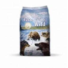 Taste of the Wild Pacific Stream Canine with Smoked Salmon ชนิดเม็ด  สูตรปลาแซลมอนรมควัน สำหรับสุนัขทุกช่วงวัยทุกสายพันธุ์ 680 กรัม (ซื้อ1แถม1)