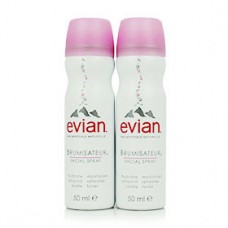 Evian Brumisateur Facial Spray (50ml x2)