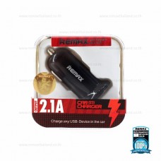 REMAX Car Charger 2.1A (RCC201,2USB MINI,Black)