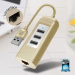 REMAX HUB RU-U4 3USB 2.0 (Gold)