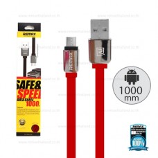 REMAX Cable Micro 1M,หอม (Red)- สายชาร์จ REMAX Smell