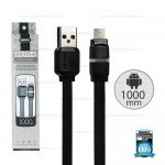 REMAX Cable Micro USB Black (1M,Breathe) 