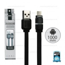 REMAX Cable Micro USB Black (1M,Breathe) 