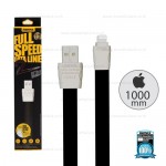 REMAX Cable i5/i6 Black(1M,Full Speed2) 