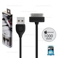 REMAX Cable iPhone4/4s RC-050 LESU (Black)