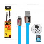 REMAX Cable Micro 1M,หอม (Blue) - สายชาร์จ REMAX Smell