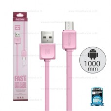 REMAX Cable Micro RC-008 Pink (1M,แบน) 
