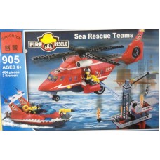 Enlighten 905 Fire Rescue Sea Rescue Teams 6+ 404PCS