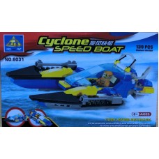 Kazi 6031 Cyclone Speed Boat 139PCS