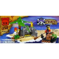 Enlighten 314 Pirates Series 95PCS