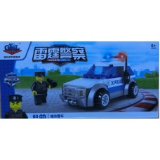 Gao Bo Le 98305 Thunder Police 80PCS