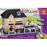 Wange 34051 Creation Villa 909PCS